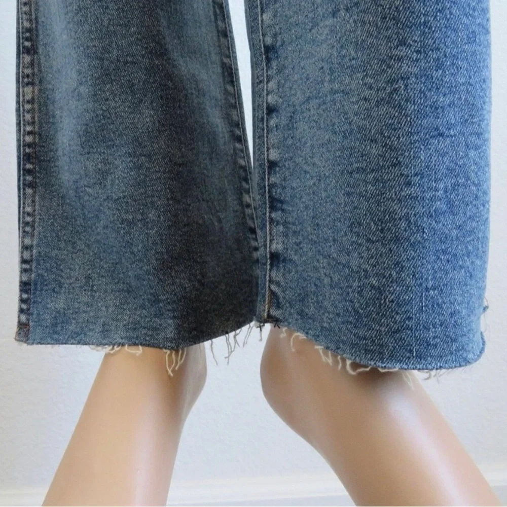 KUT from the KLOTH Jeans Distressed Reese FAB AB Ankle Straight Plus Size 16 NWT - Picture 4 of 4